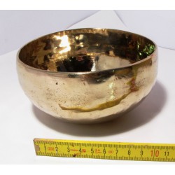 Tibetská mísa pozlacená - zpívající miska 14cm 585g 2Kč/g