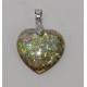 Orgonit přívěšek Aqua-aura 2,5cm