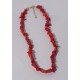 Červený korál - náhrdelník