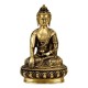 Buddha Shakyamuni mosaz 27 cm kovová soška