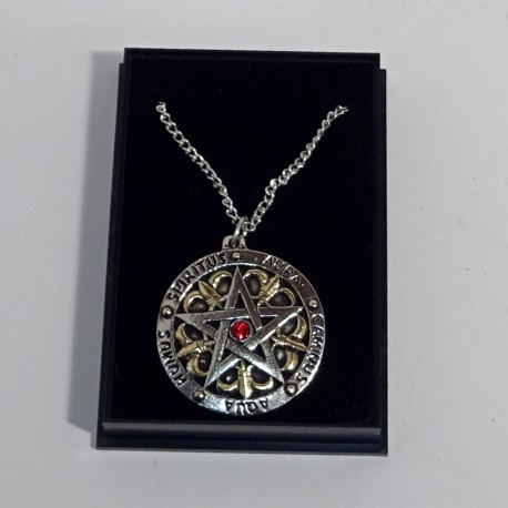 Šperkový amulet Pentagram Sira Gawaina