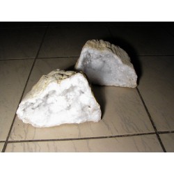Křišťálová geoda / komplet 3-5 kg