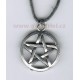 Amulet - náhrdelník pentagram 2 na šňůrce